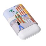 CIGAR CASE CASA CUBANA "LE PARISIEN" - 3 CIGARS CALIBRE 27