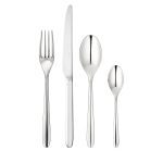FLATWARE SET FOR 6 PEOPLE (24 PIECES) MOOD SILVER PLATED - Görsel 5
