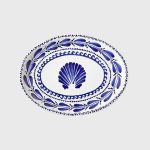 GROTTO BLUE OVAL PLATE