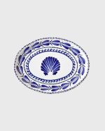 GROTTO BLUE OVAL PLATE
