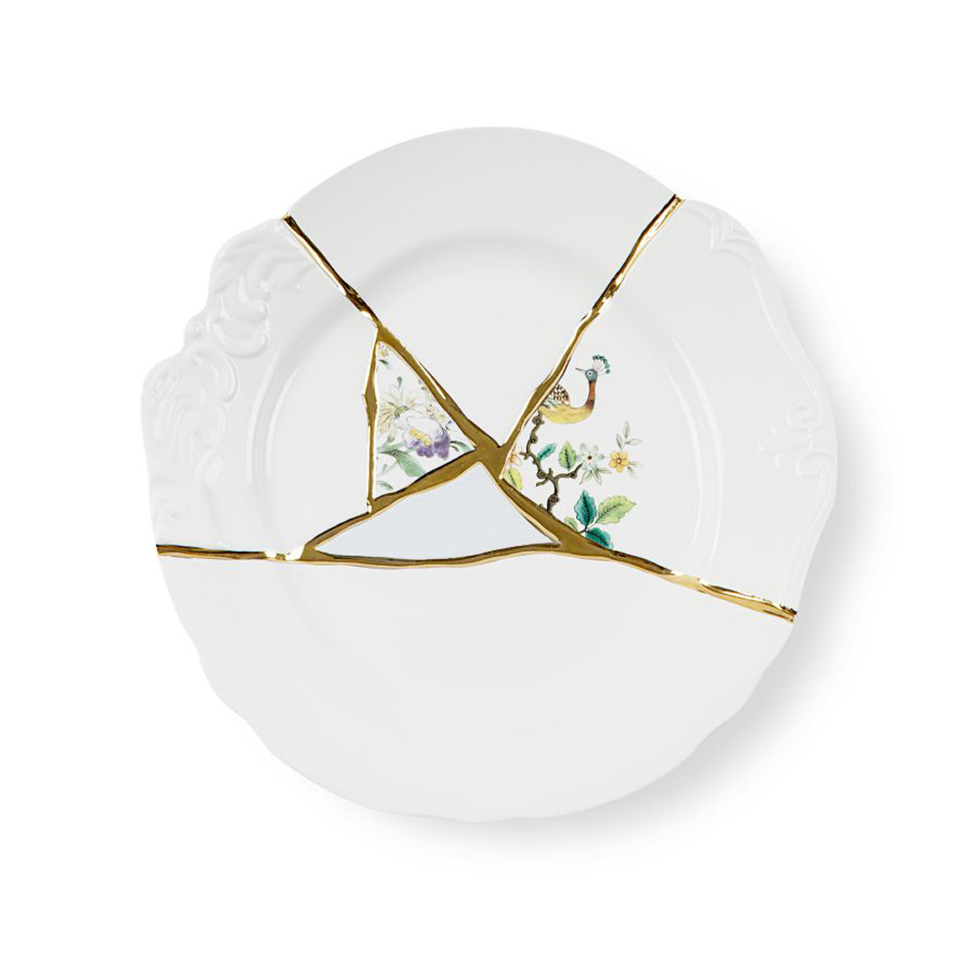 KINTSUGI DINNER PLATE 09612-1 KINTSUGI DINNER PLATE - Görsel 1