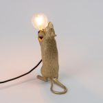MOUSE LAMP STEP GOLD - Görsel 3