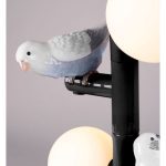 PARROT TABLE LAMP BLACK - Görsel 3