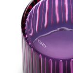 SET OF 4 DOUBLE OLD FASHIONED GLASSES - PURPLE - Görsel 5