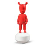 THE RED GUEST FIGURINE. SMALL MODEL.