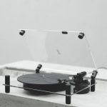 TRANSPARENT TURNTABLE - BLACK - Görsel 3