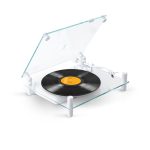 TRANSPARENT TURNTABLE - WHITE