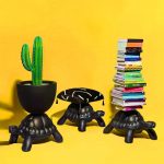 TURTLE CARRY POUF - BLACK - Görsel 2