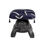 TURTLE CARRY POUF - BLACK - Görsel 3