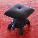TURTLE CARRY POUF - BLACK - Görsel 4
