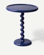 TWISTER SIDE TABLE - DARK BLUE - Görsel 2