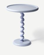 TWISTER SIDE TABLE - LIGHT BLUE