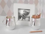 TWO HANDLE BABY CUP BEEBEE SILVER PLATED - Görsel 2