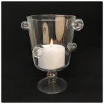 TRANSPARENT CANDLE HOLDER - Görsel 2