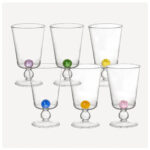 6 GLASSES 2 BOULES
