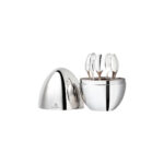 ESPRESSO SPOONS, SET OF 6 MOOD COFFEE SILVER PLATED