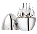 FLATWARE SET FOR 6 PEOPLE (24 PIECES) MOOD SILVER PLATED