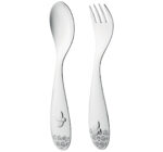 FLATWARE SET FOR BABY (2 PIECES) BEEBEE SILVER PLATED