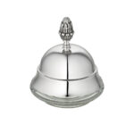 INDIVIDUAL BUTTER DISH MALMAISON SILVER PLATED
