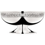 LOW BOWL ON STAND MALMAISON SILVER PLATED