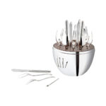 SET OF APERITIF FLATWARE MOOD PARTY SILVER PLATED