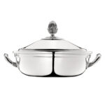 VEGETABLE DISH WITH LID MALMAISON SILVER PLATED