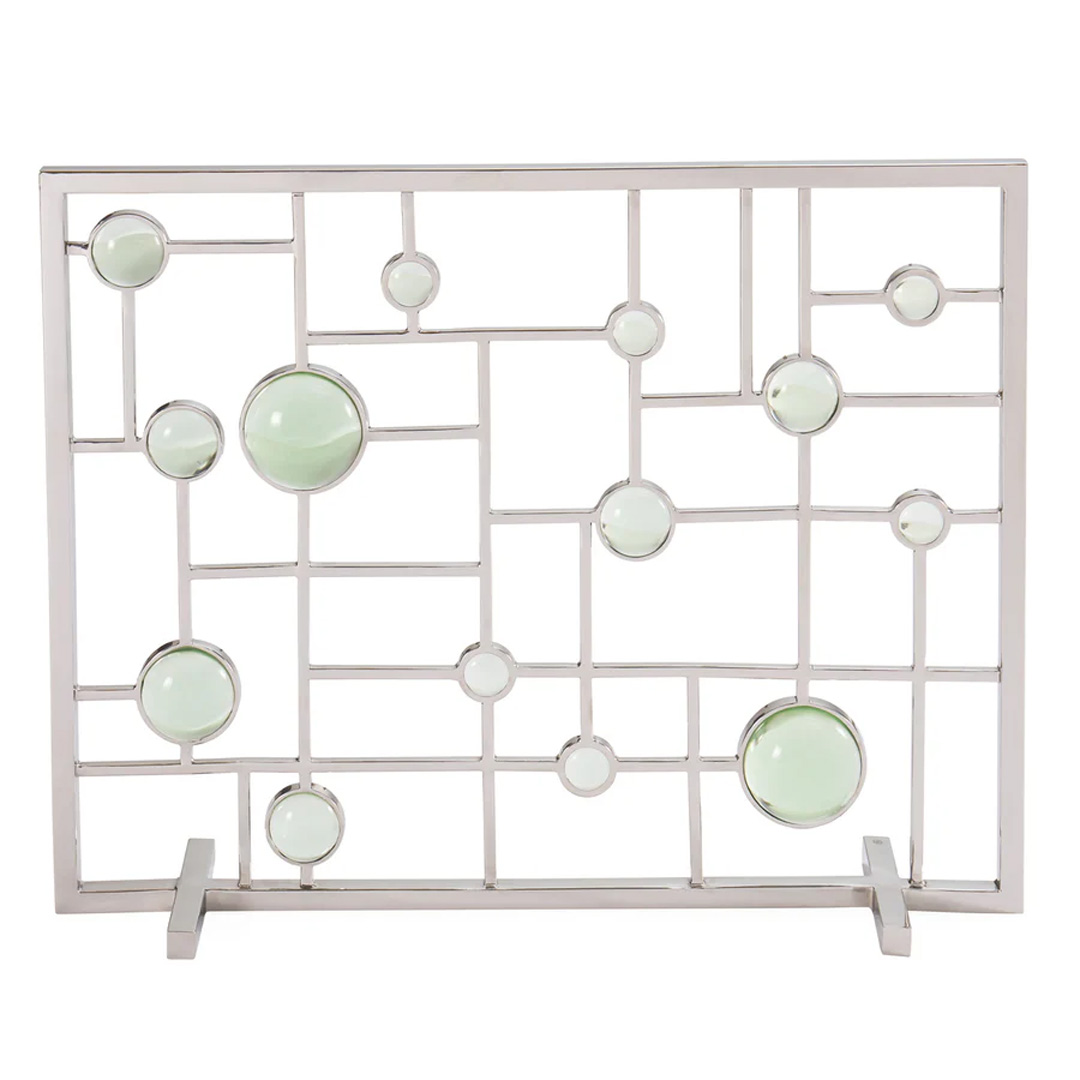 GLOBO-FIRE-SCREEN-GREEN-31680.jpg GLOBO FIRE SCREEN - GREEN